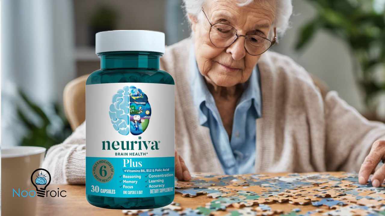 elderly lady doing puzzle