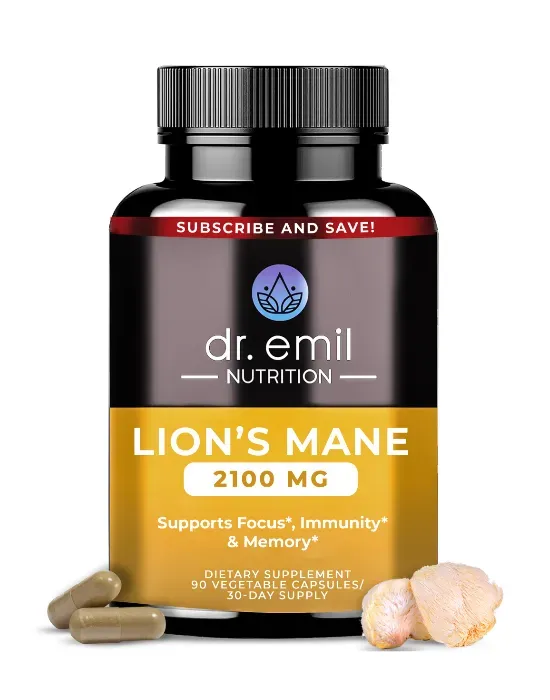 Dr Emil Organic Lions Mane Supplement