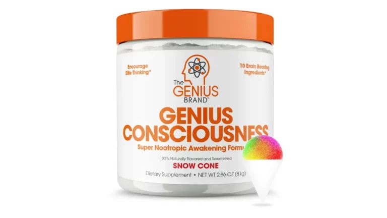 Genius Consciousness Snow Cone Review: Boost Focus & Memory with Alpha GPC & Lions Mane Mushroom