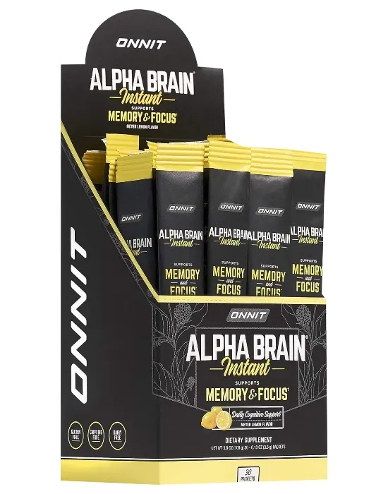 ONNIT Alpha Brain Instant - Meyer Lemon
